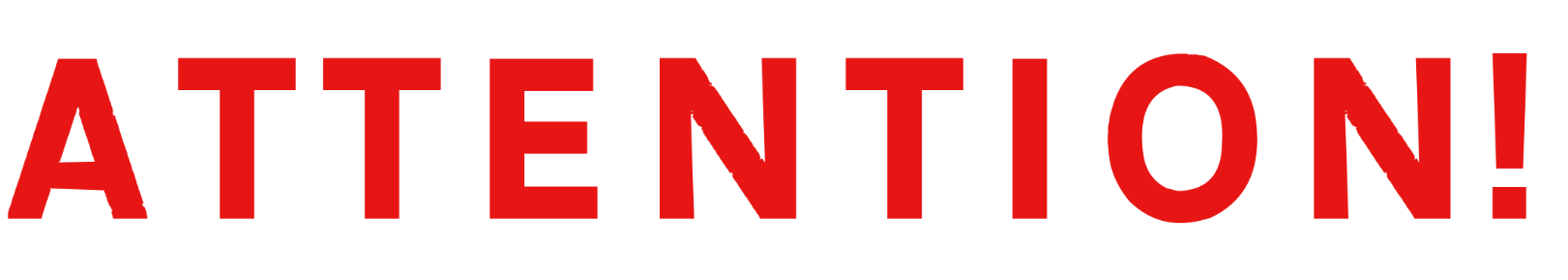 ATTENTION! book title